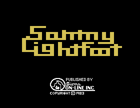 Sammy Lightfoot Title Screen